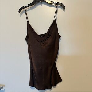 Zara Brown Camisole Top